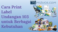 Cara Print Label Undangan 103